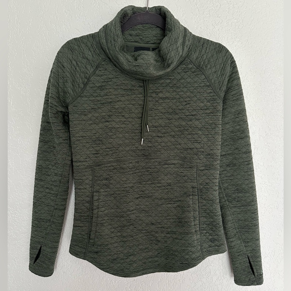 Marmot Forest Green Cowl Neck Sweater